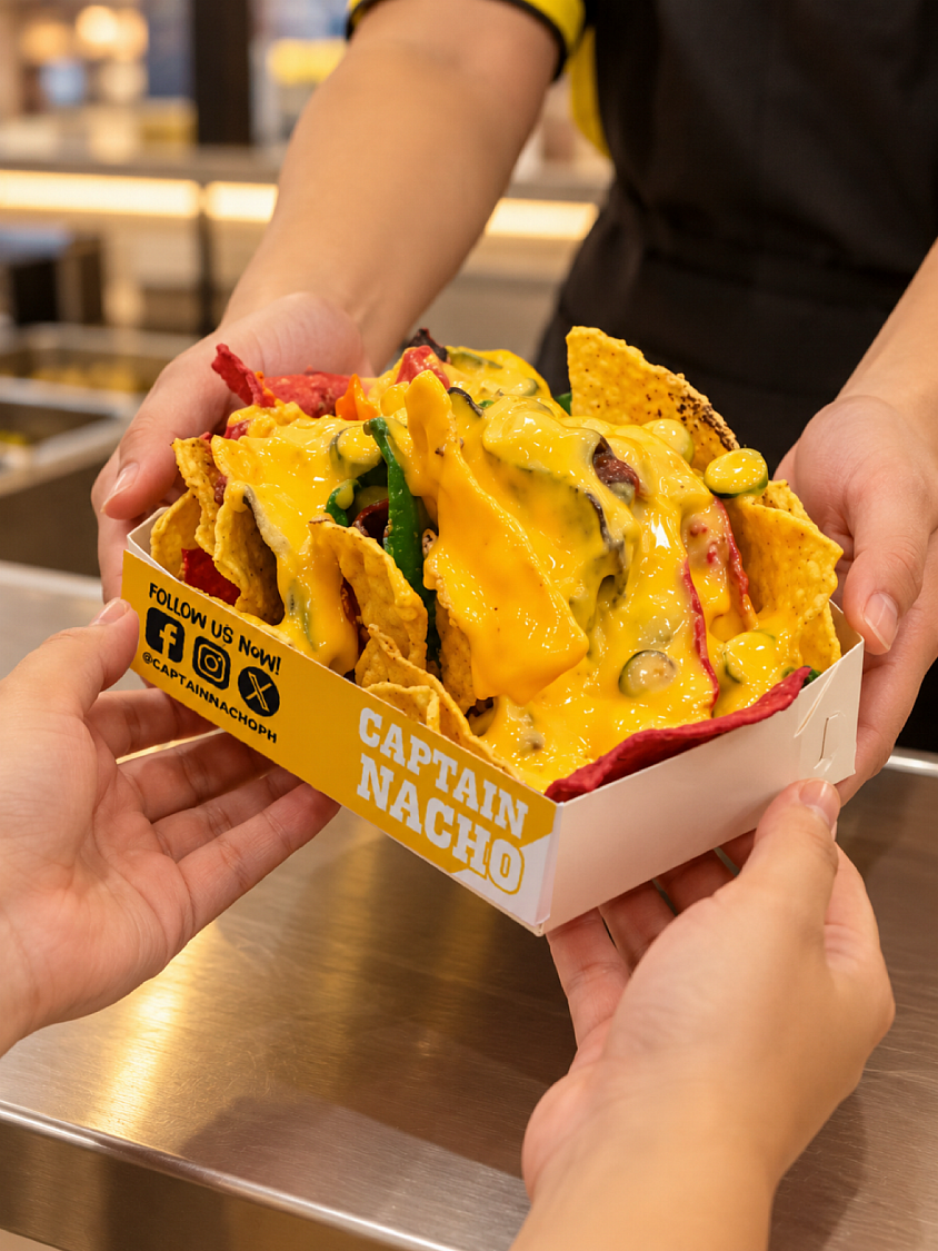 October 24, 2026 - Bestie, your cravings called. They said, ‘We need Captain Nacho, like, RIGHT NOW!’ 🤤💛”  Tara, crunch na!👌🏻