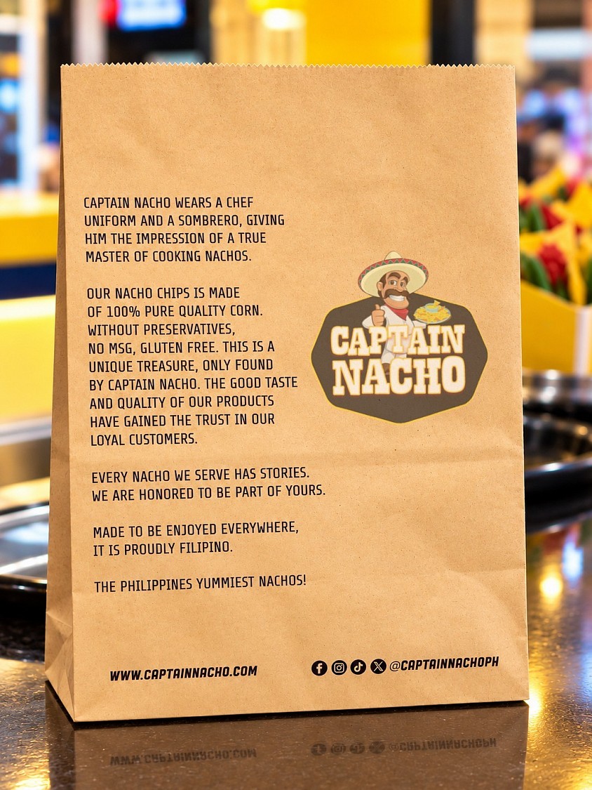 October 25, 2026 - Don’t judge a bag by its cover. 👀  Hindi ako designer bag. Pero designer ang cravings na dala ko! 🤣  Eco-friendly ang labas, flavor overload ang dalang sarap sa loob. Less plastic, more fantastic! ✌🏻  HINDI LANG BASTA PAPER BAG, MAY KWENTO ANG BAWAT CRUNCH! 🫶